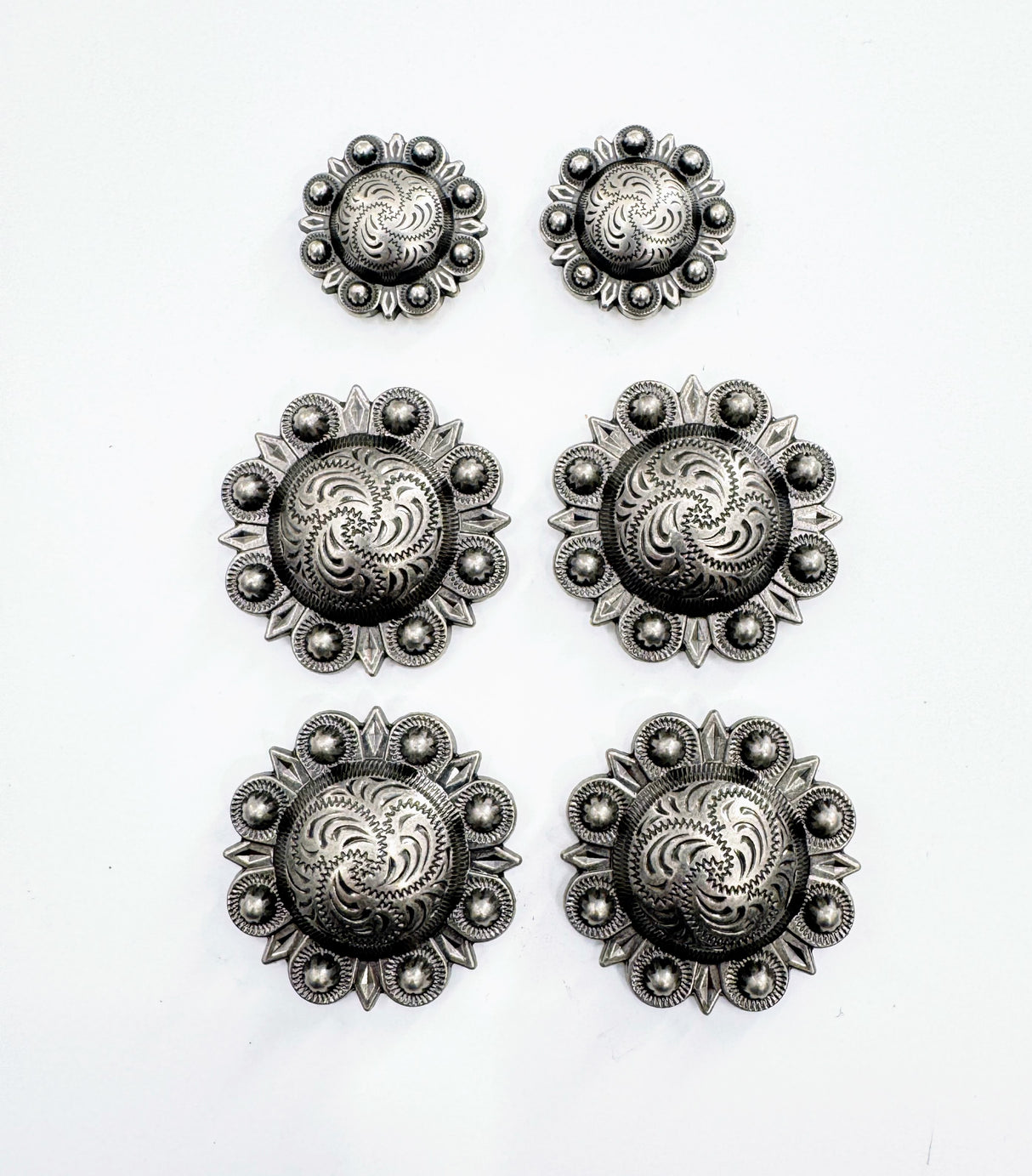 Concho Set of 6 - various styles
