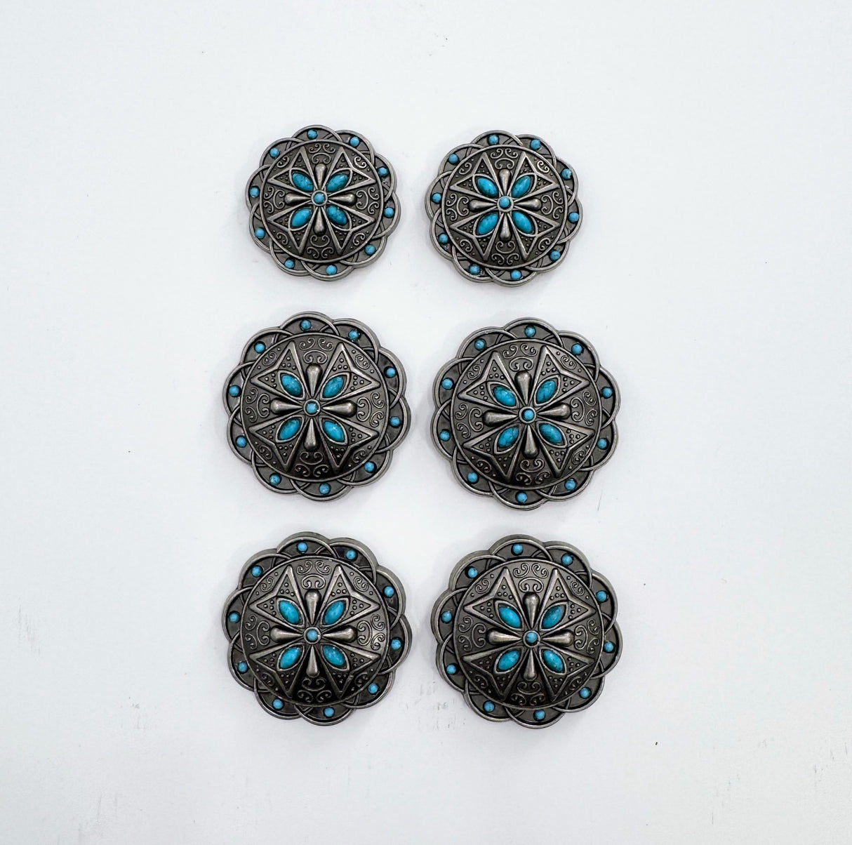 Concho Set of 6 - various styles