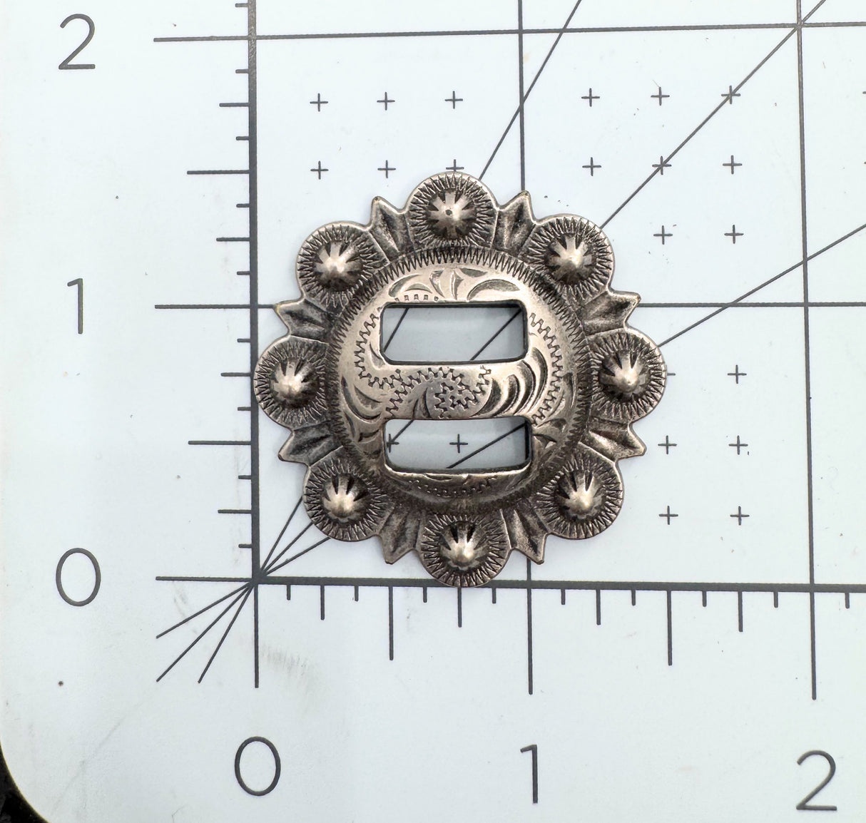 Marisol Slotted Concho - Set of 6