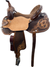 Vintage Barrel Racer 15" Saddle