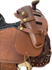 Ultra Rider Brown Horn Bag with Detachable Holster