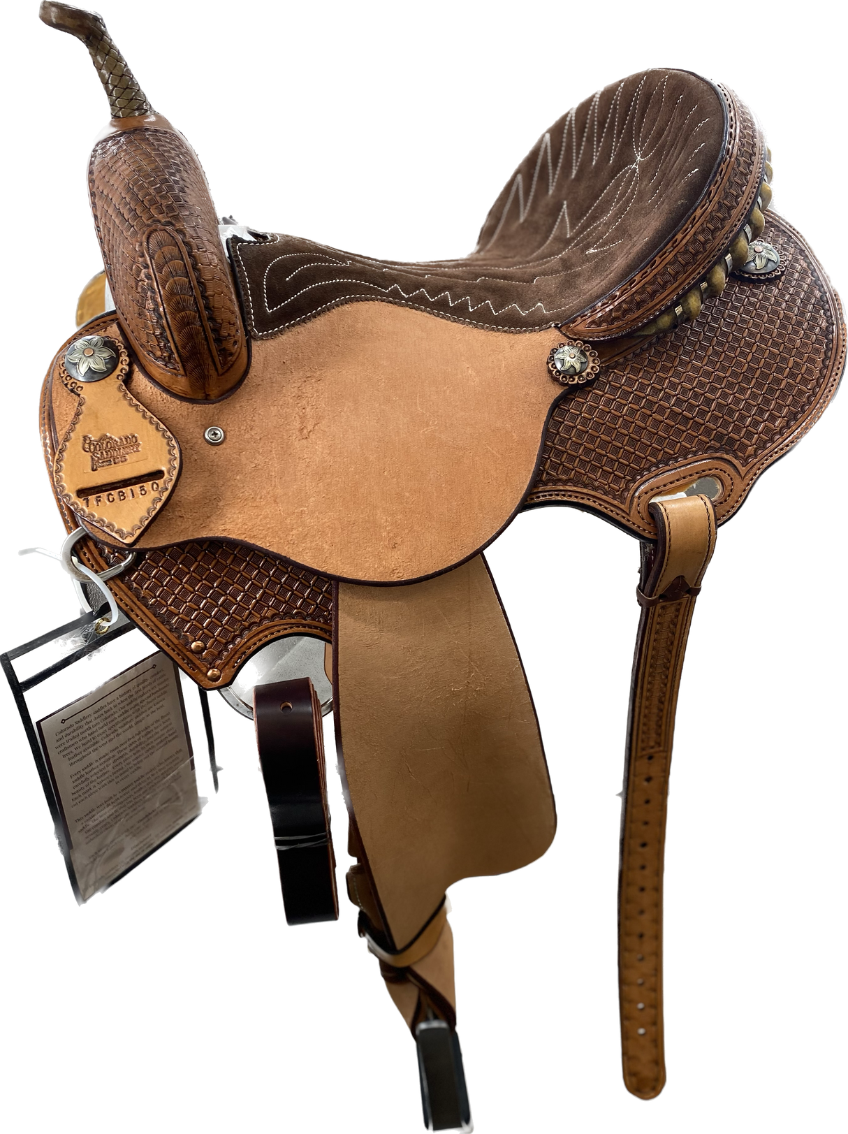 Barril de Columbine en llamas de 15"