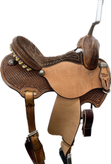 Barril de Columbine en llamas de 15"