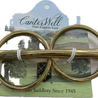 Canter Well Ring Bit with Mullen Mouth