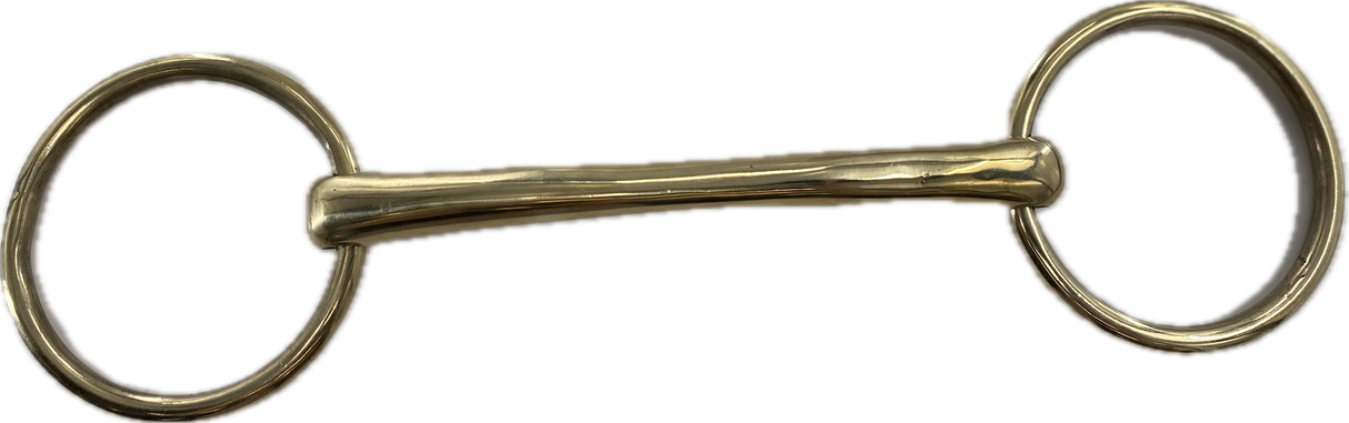 Bocado de anilla Canter Well con boca Mullen