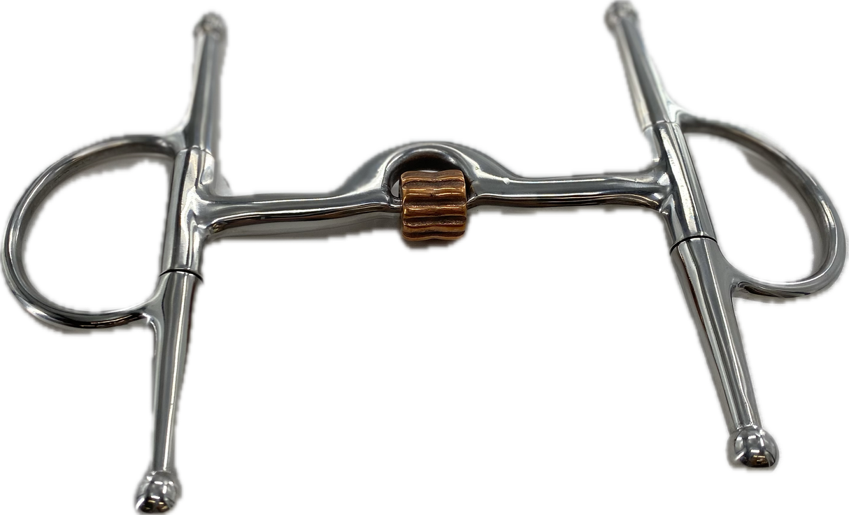 Boca de puerto baja Canter Well con rodillo de cobre y mejillas completas