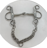 SS Pelham Eggbutt Single-jointed Bit