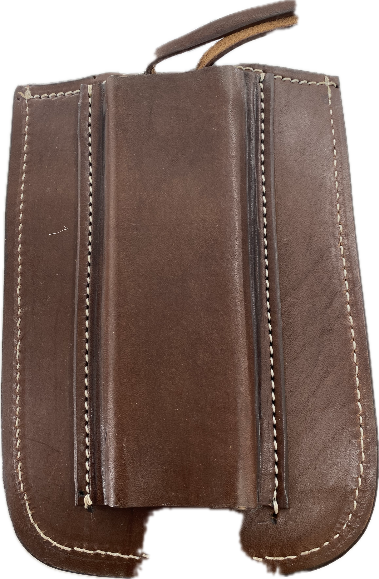 Funda de cuero para teléfono celular con tachuelas