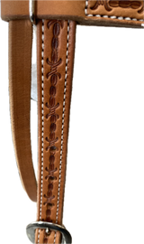 Colorado Gold Border Tooled Headstall