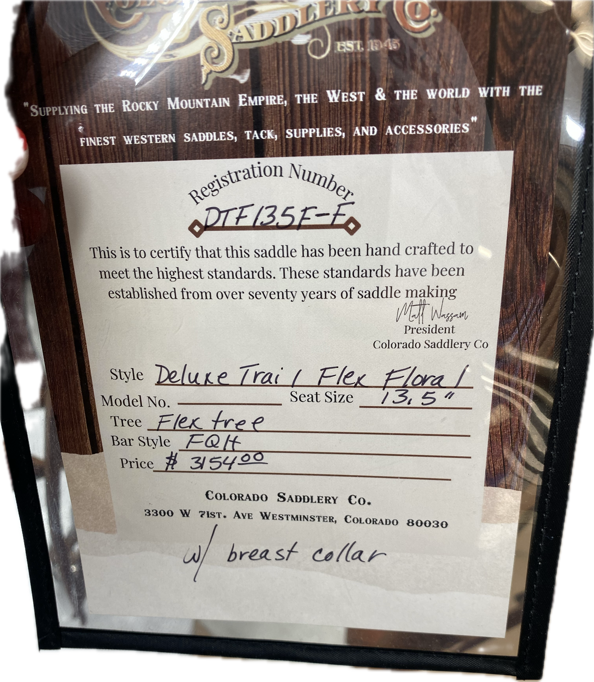 Deluxe Trail Flex Floral 13.5"