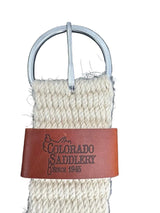 Mohair Roper Cinches with Roller Buckle