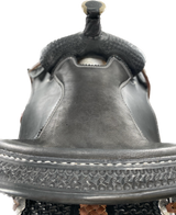 leather mounted patrol saddle seat top