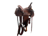 Studded Barrel Saddle 13"