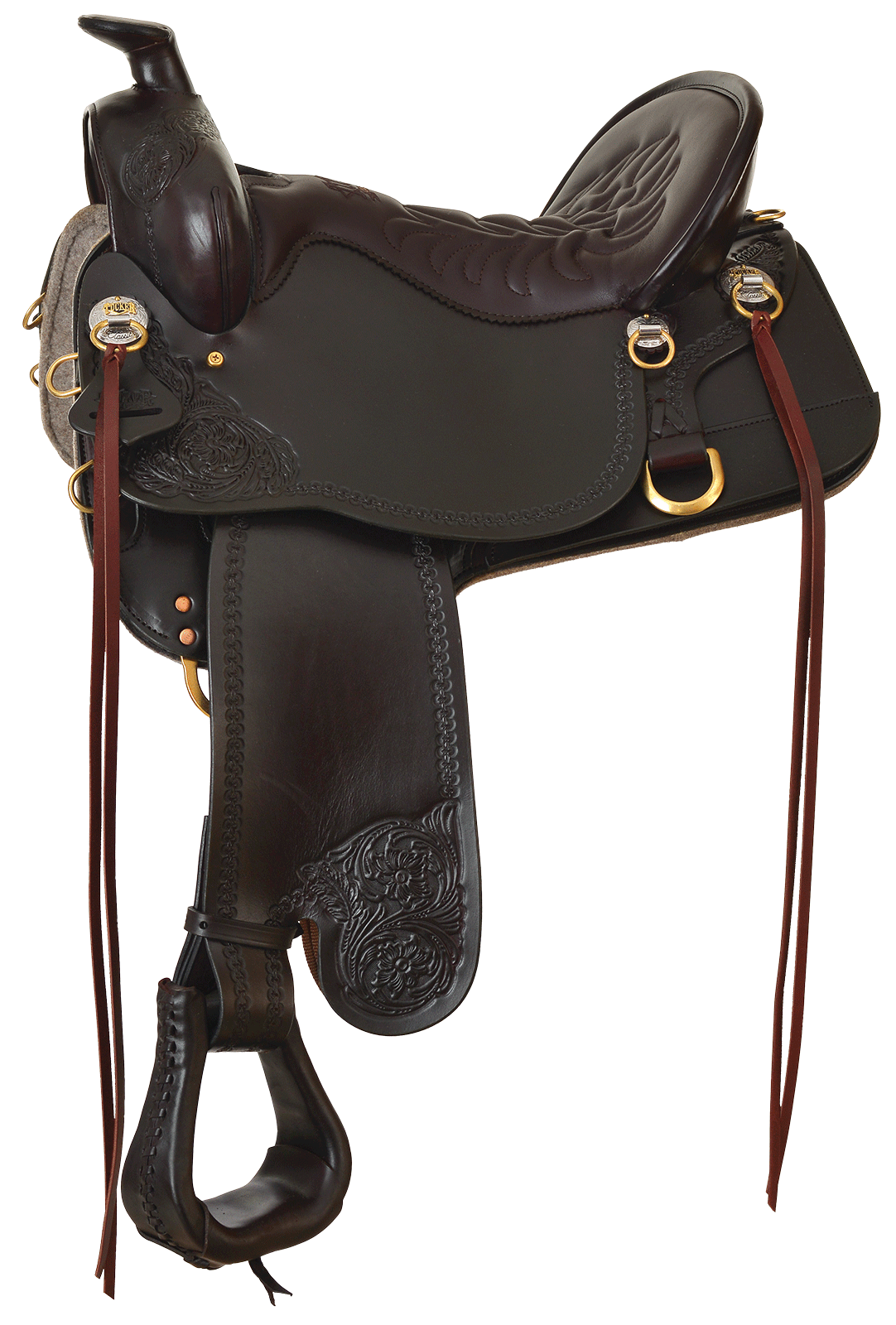 Tucker Saddlery T60 High Plains Smooth 16.5"