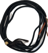 Black Mecate Reins