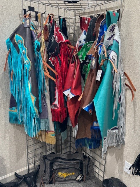 PRO Rodeo Chaps metallic – Colorado Saddlery