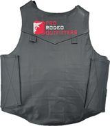 Chaleco de cuero PRO Rodeo Outfitter