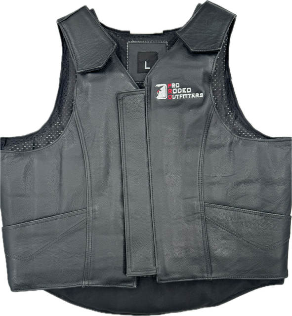 Chaleco de cuero PRO Rodeo Outfitter