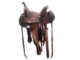 Studded Barrel Saddle 13"