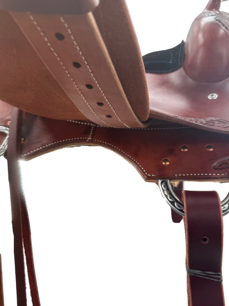 showing saddle leg relief