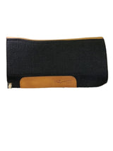 Spine Relief Woven Blanket Saddle Pad with Wool Bottom- ASSORTED COLORS