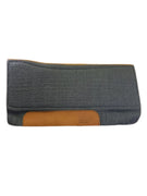 Spine Relief Woven Blanket Saddle Pad with Wool Bottom- ASSORTED COLORS