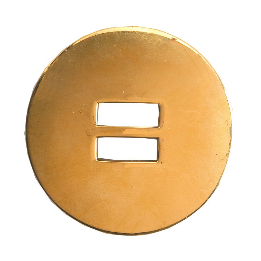 Old Style Brass Concho