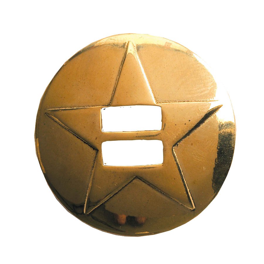 Star Pattern Slotted Concho