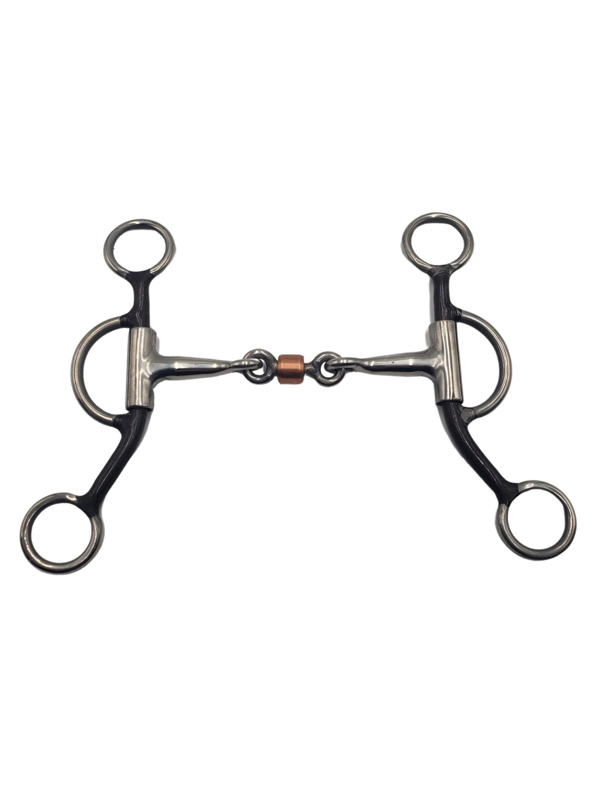 Broca de entrenamiento antigua de 3 piezas con rodillo de cobre 