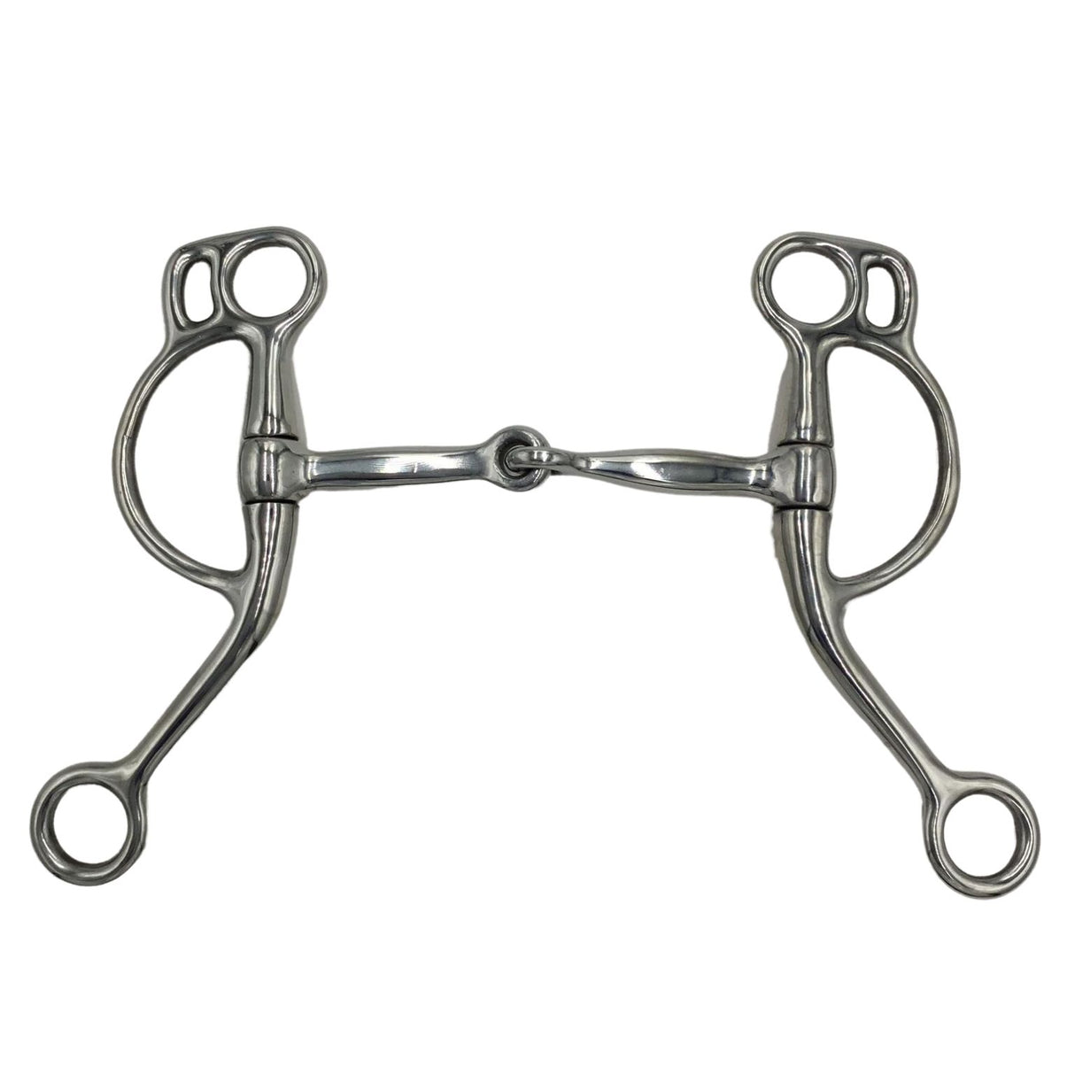 Bocado de entrenamiento de 4 riendas