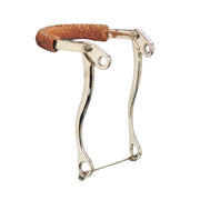 Braided Leather Noseband Hackamore