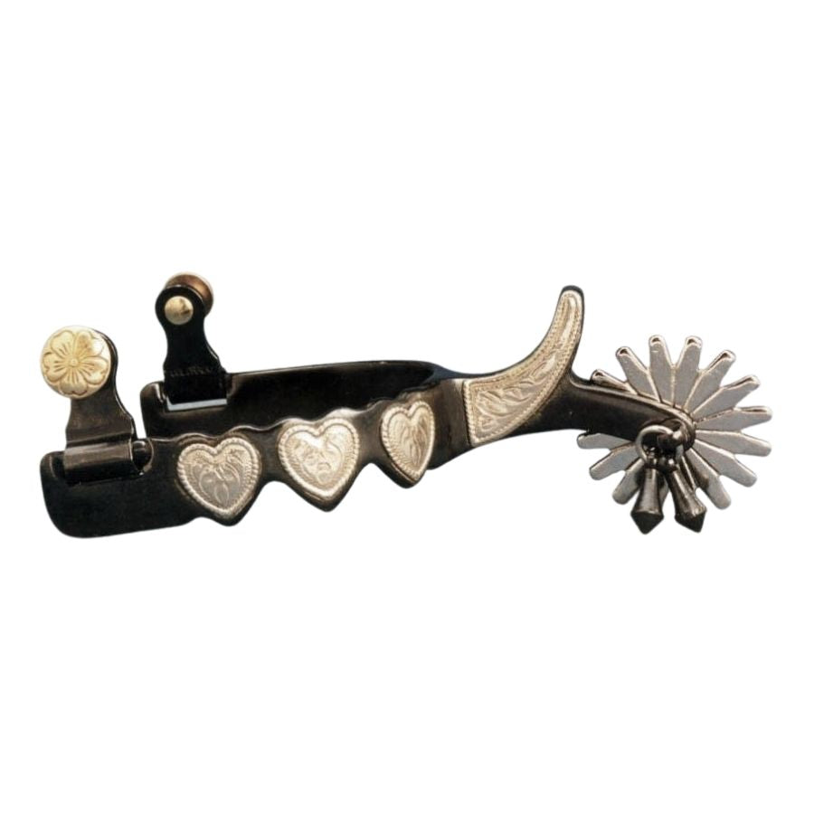 Romero Heart Spurs – Colorado Saddlery