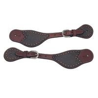Spur Straps with Bullhide