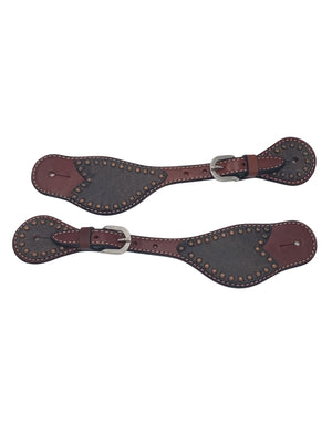 Spur Straps with Bullhide
