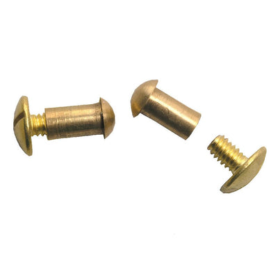 Brass Rowel Screw & Post Pin