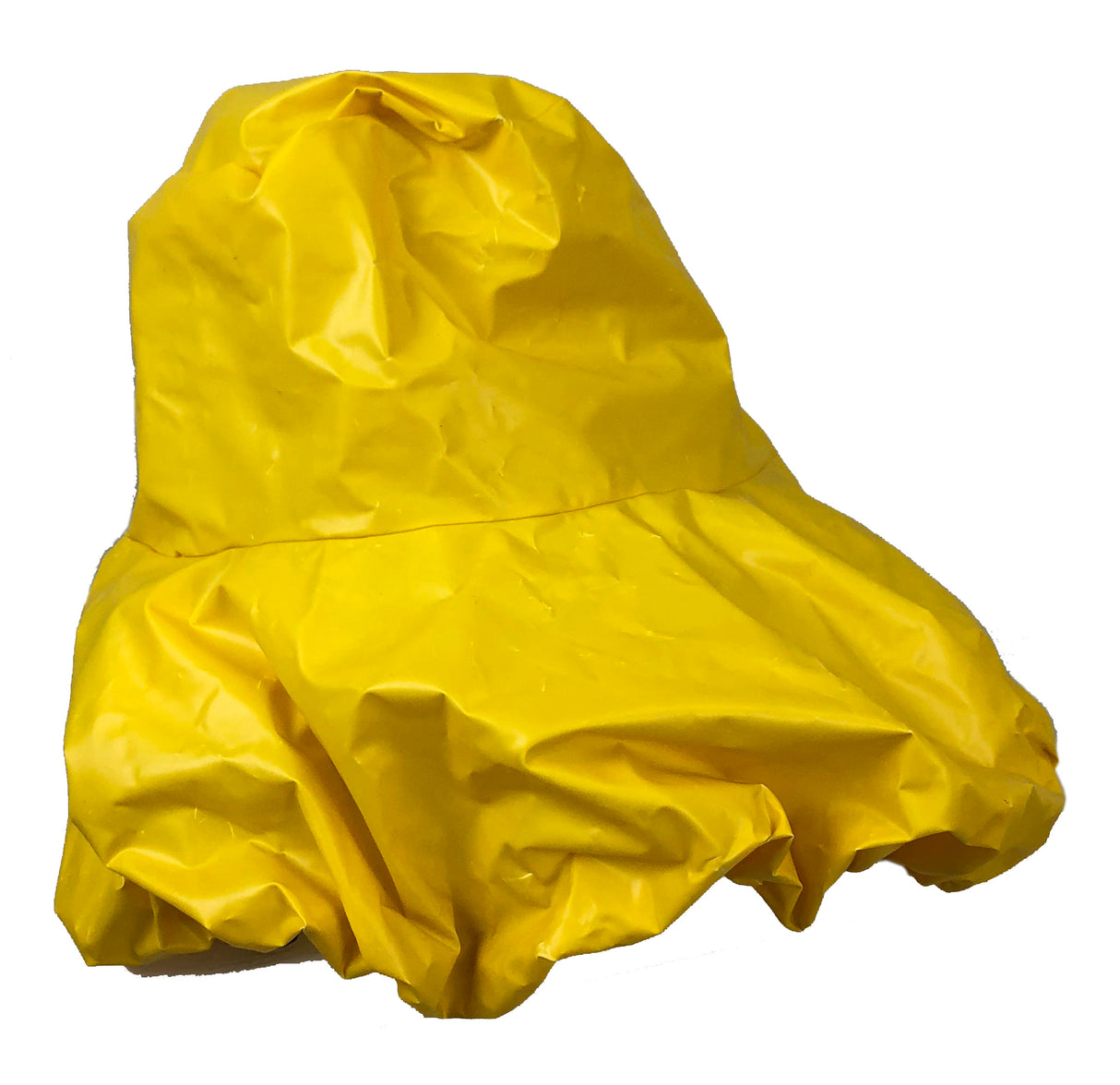 Cubierta de sombrero amarilla