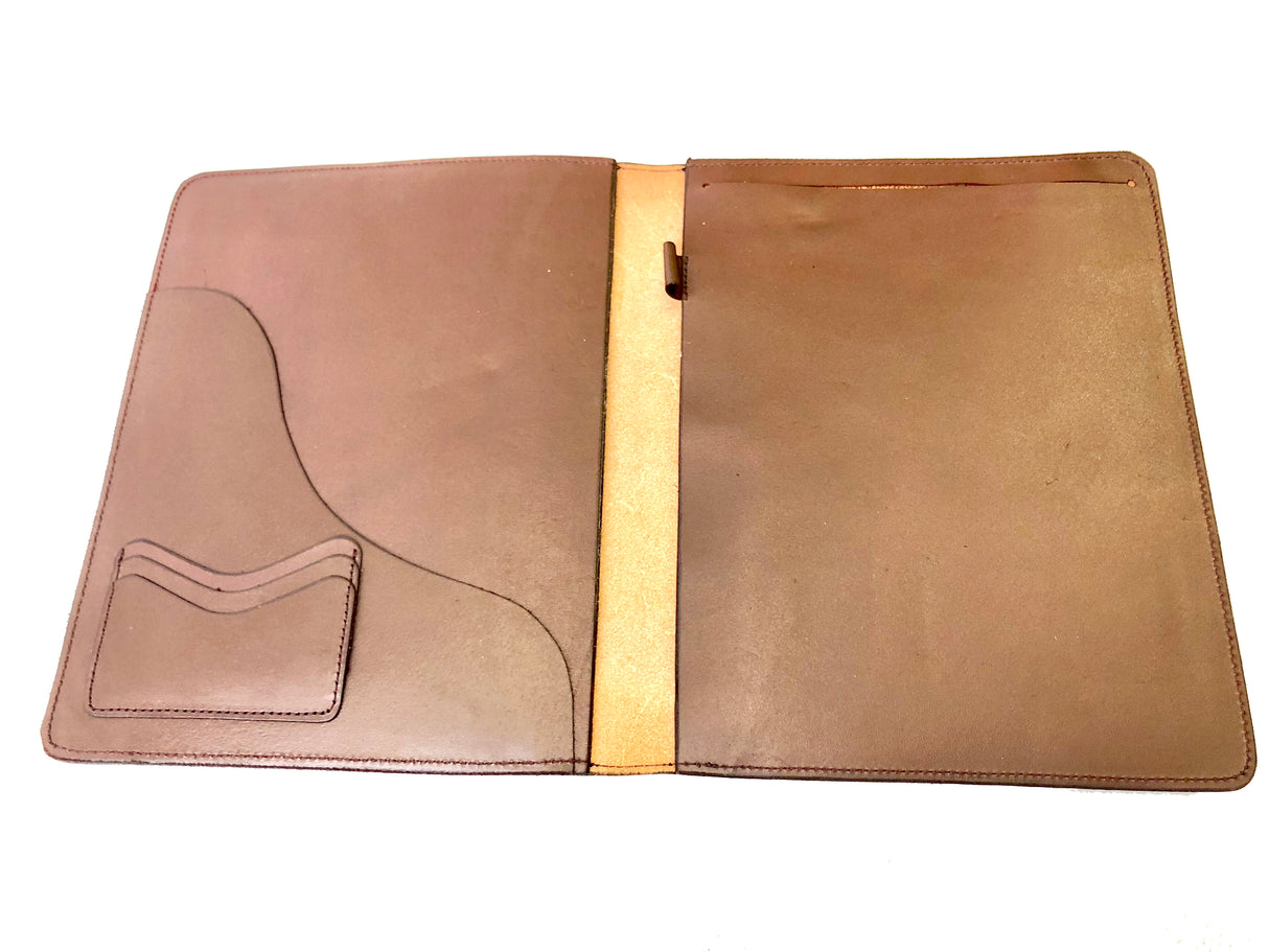 Large Leather Notebook Covers- Multiple Styles and Oils