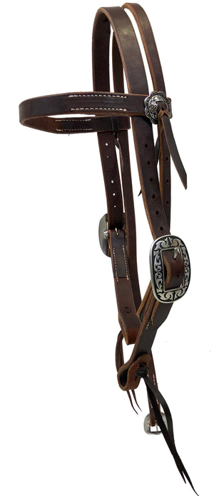 Pro Series 1" Extra Heavy Harness Browband Headstall