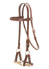 Headstall with Braided Nose Sidepull