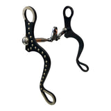 Pro Series - Mejilla plana de acero negro de 8" con boca de pala flotante de 5"