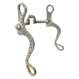 Serie Pro de 8" de acero inoxidable con mejilla plana y boca de puerto mediano de 5"