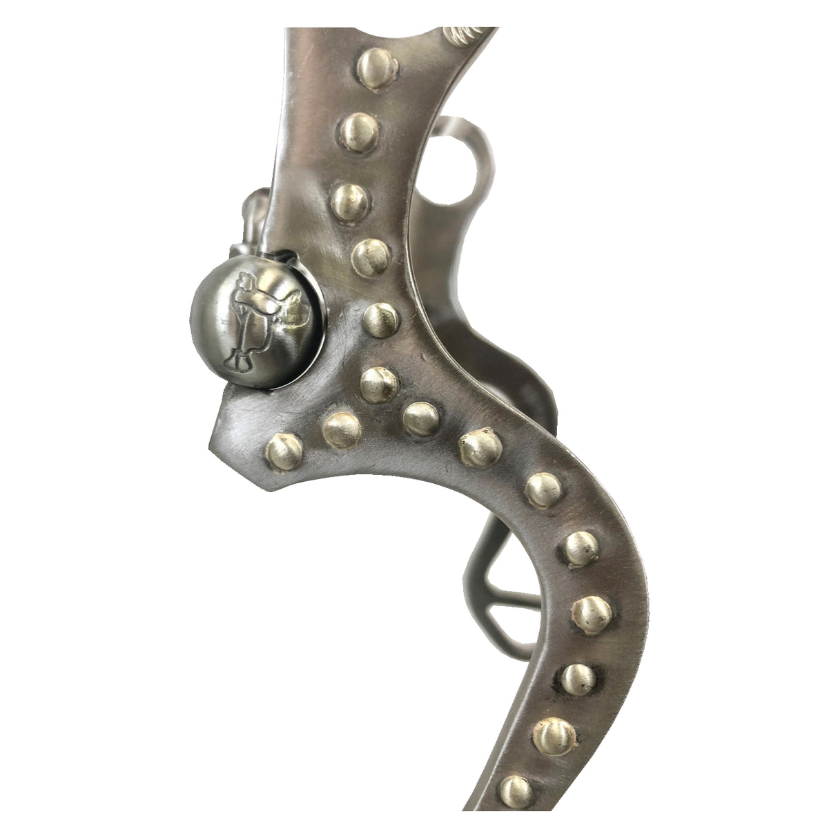 Serie Pro de 8" de acero inoxidable con mejilla plana y boca de puerto mediano de 5"