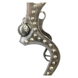 Serie Pro de 8" de acero inoxidable con mejilla plana y boca de puerto mediano de 5"