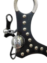 Broca de acero negra Pro Series de 8" con puerto para cadena de 5 1/2"