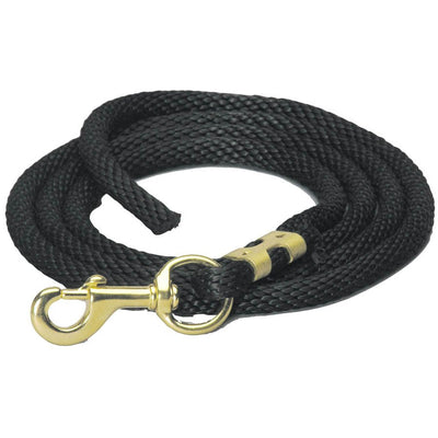 Poly Lead Rope with Brass Bolt Snap - 9'