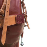 Deluxe Leather Saddle Breeching