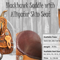Blackhawk Barrel Saddle