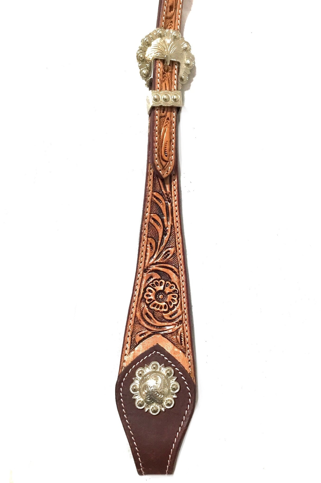 Floral Tooled Headstall