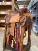 14" Buck Stitch Barrel Saddle