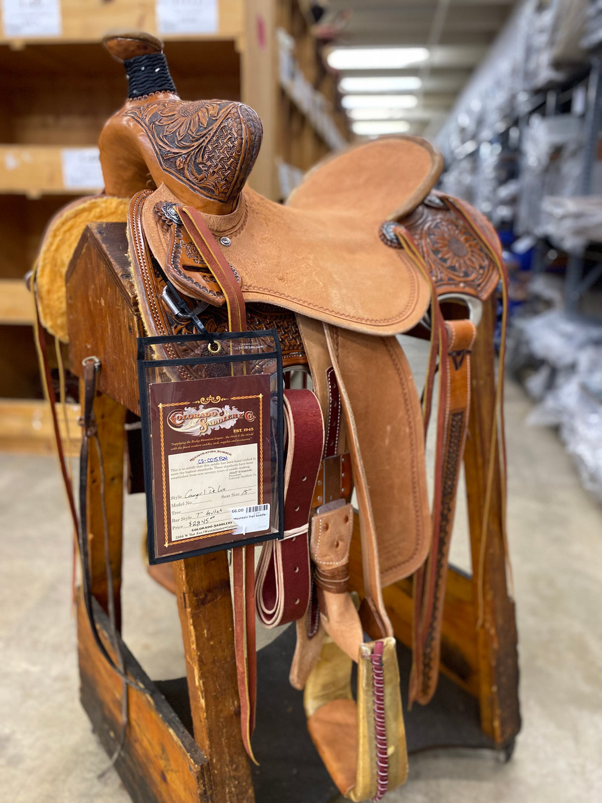 Vaquera de lujo de 15"